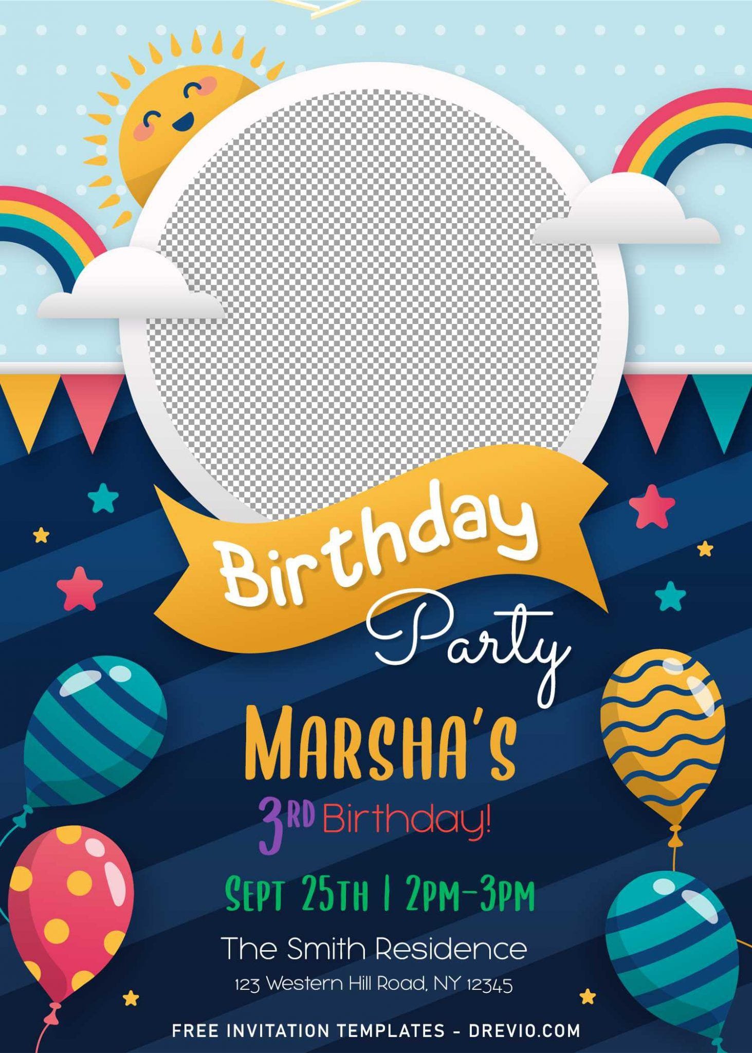 Free Printable Birthday Invitations Templates Websites