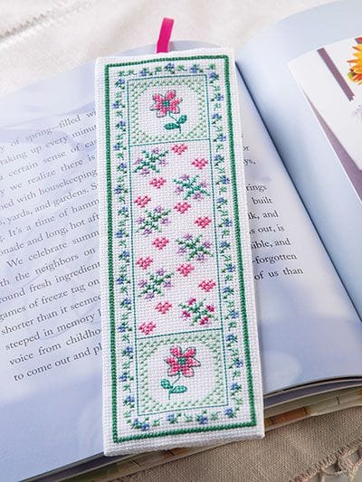 10 Free Printable Counted Cross Stitch Bookmark Patterns