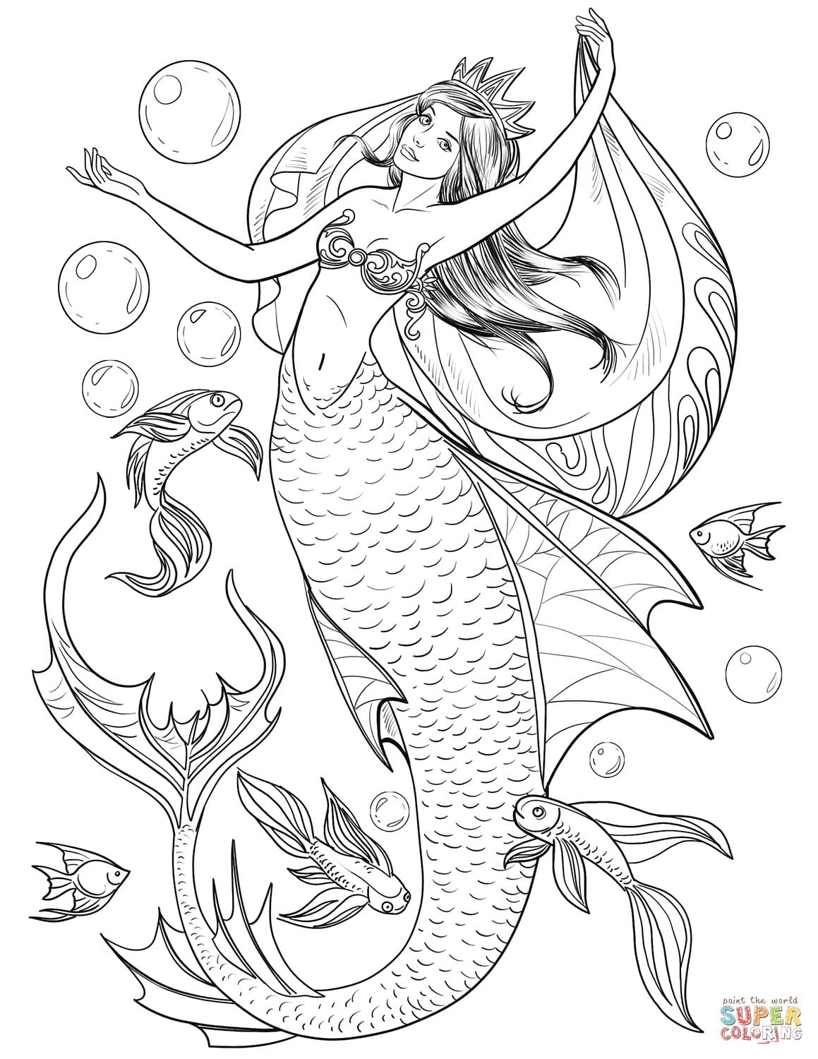 Free Mermaid Printables