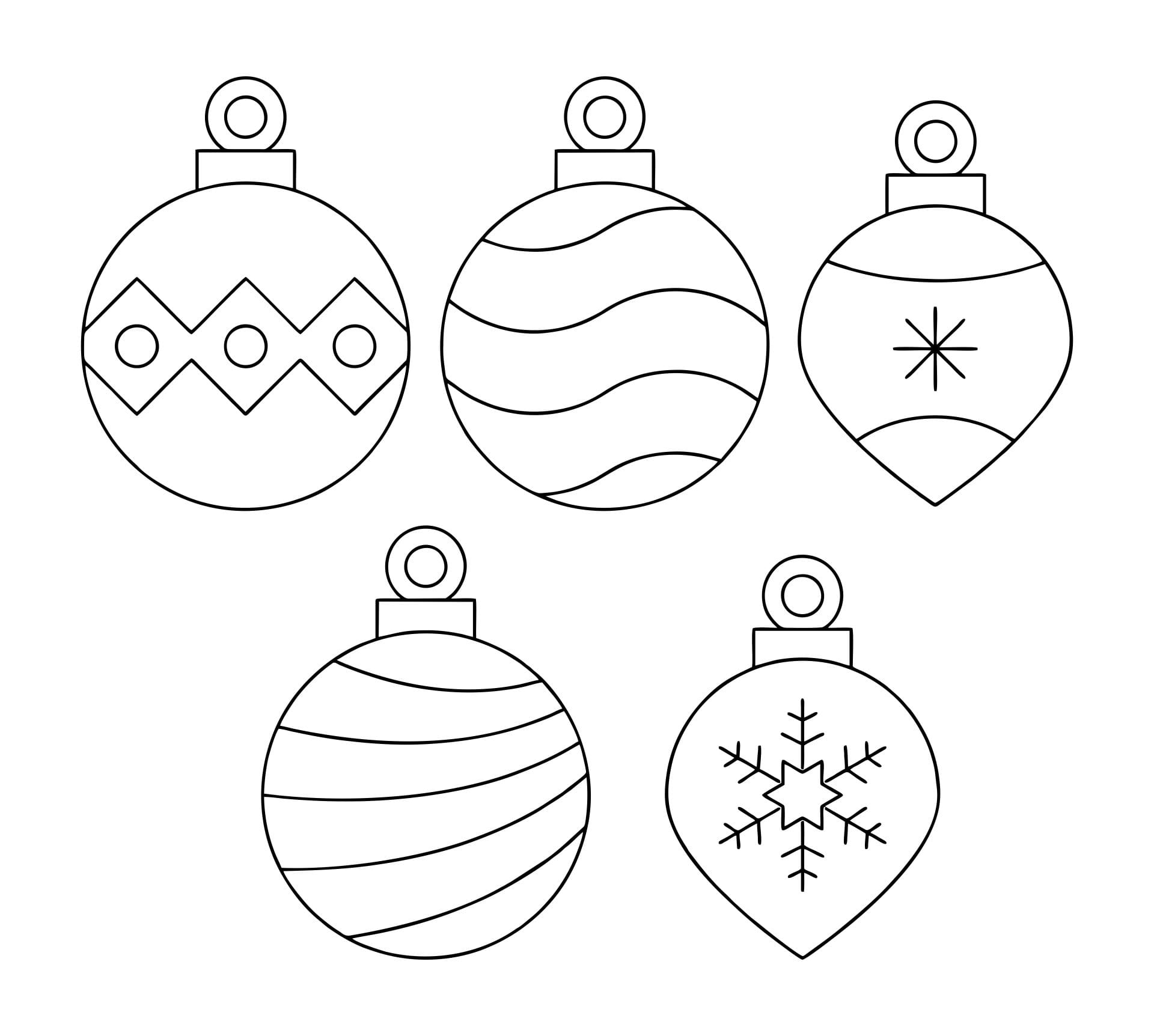 Free Printable Christmas Ornaments Templates And Ideas