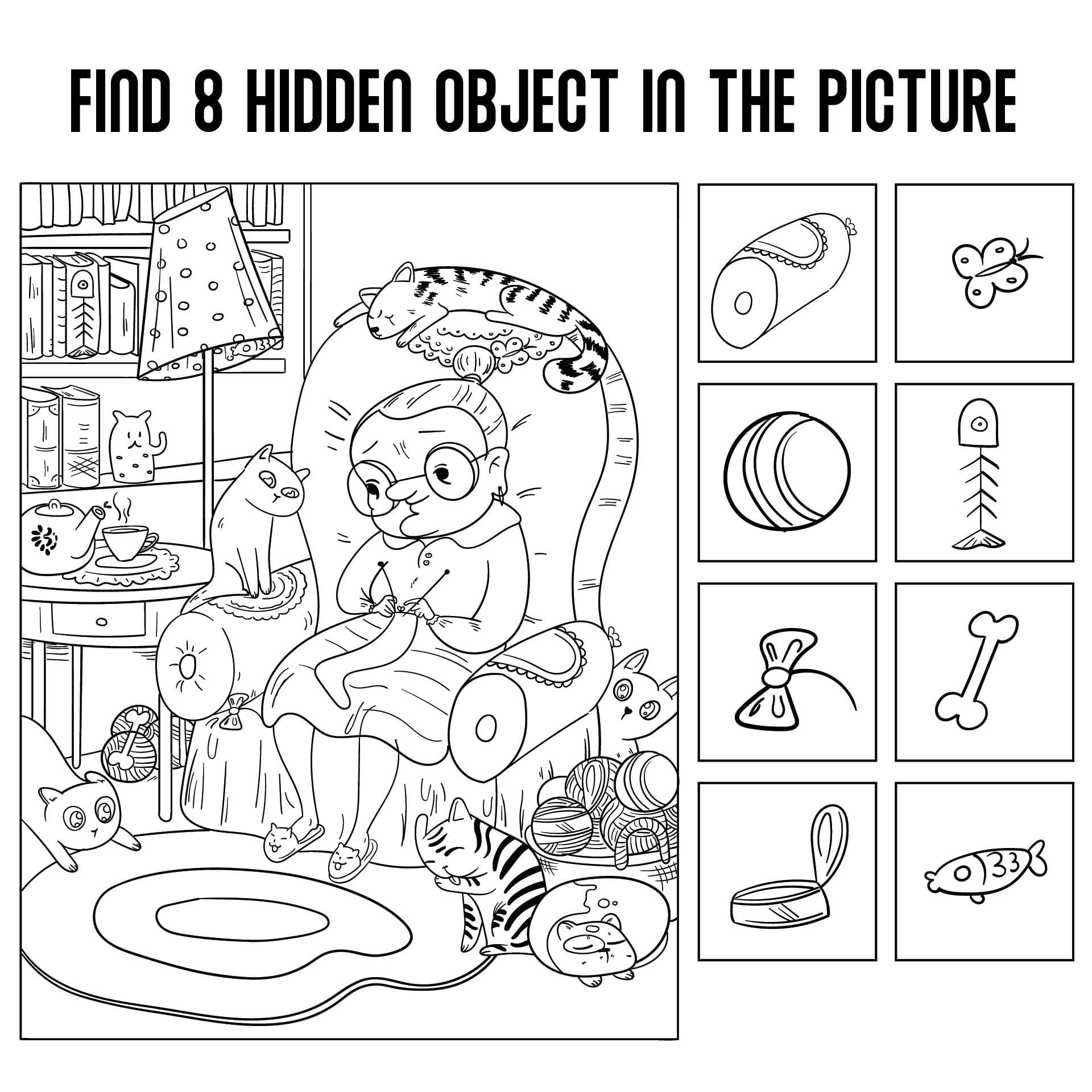 Free Printable Hidden Pictures Worksheets For Kids