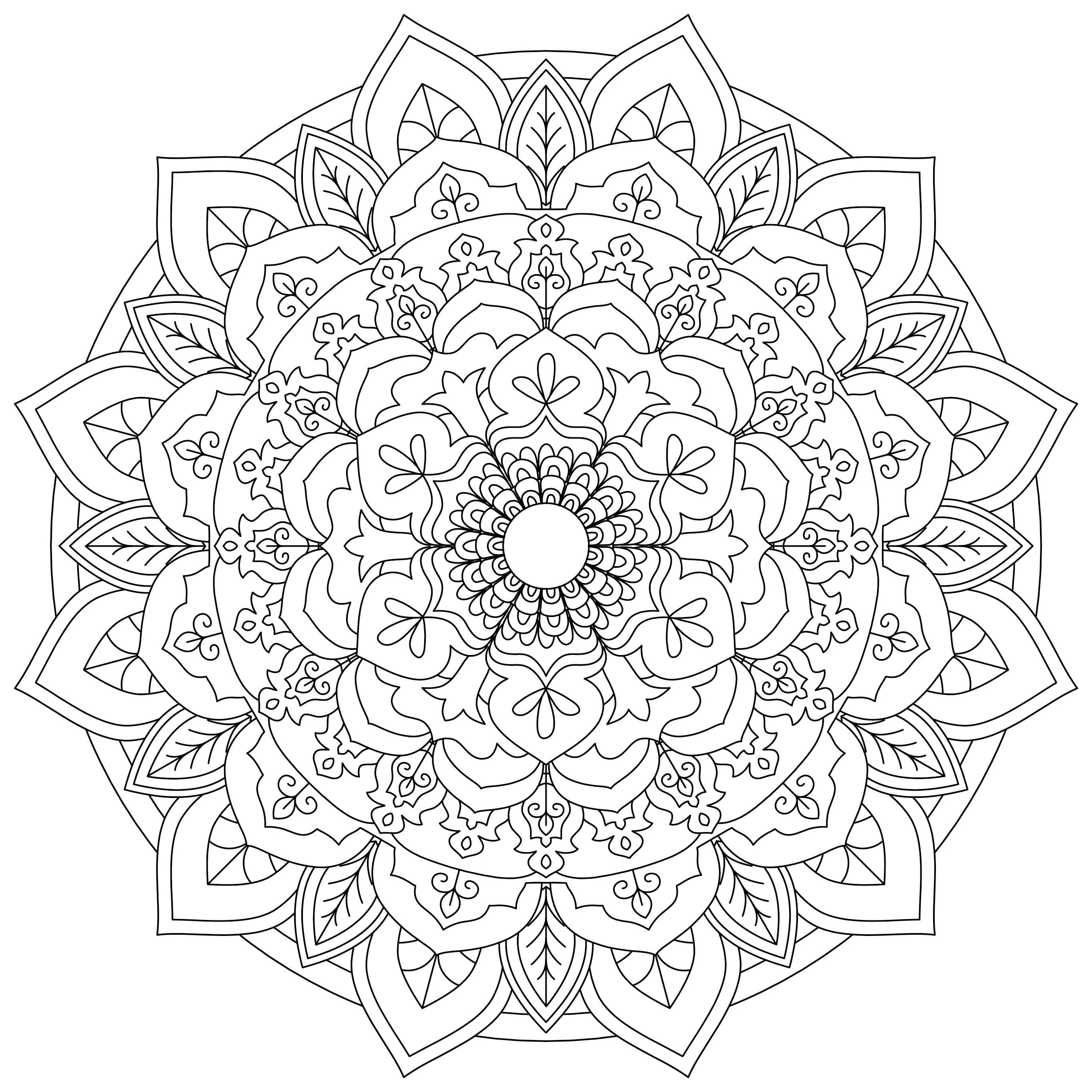 20 Free Printable Mandalas