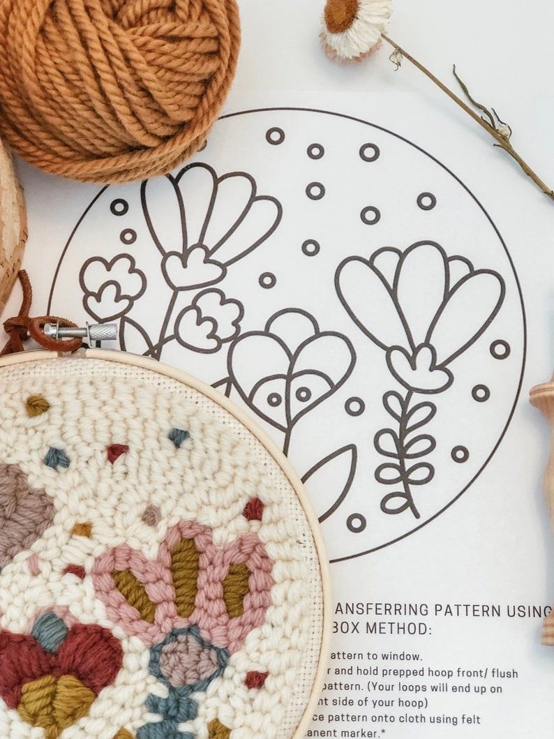 Free Printable Punch Needle Patterns