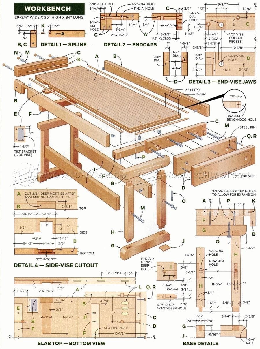 Free Printable Woodworking Plans For Diy Projects