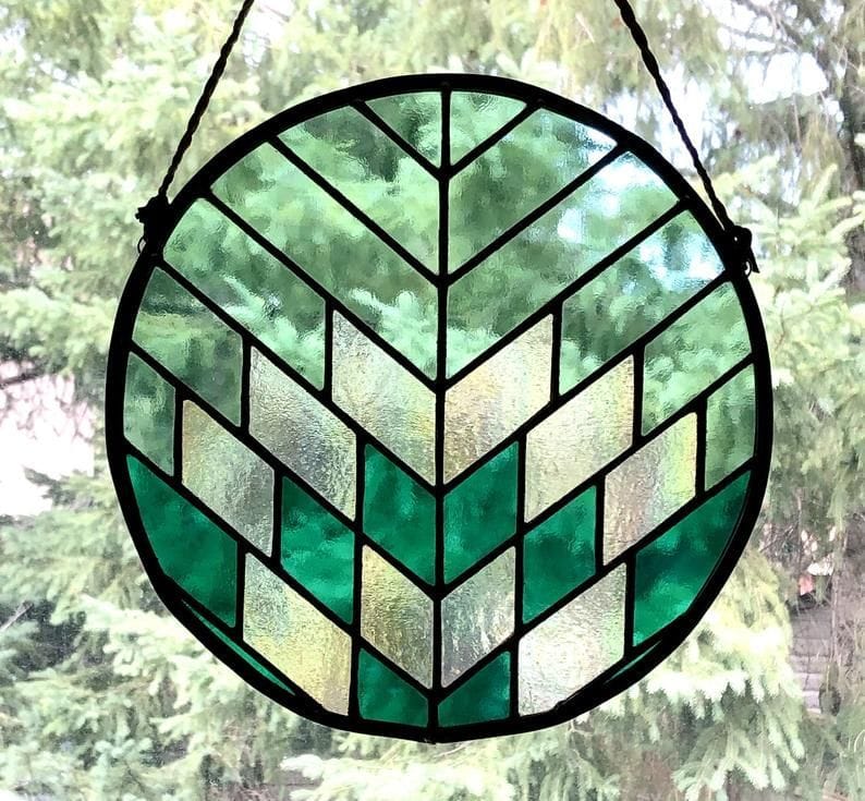 Geometric Suncatcher Pattern