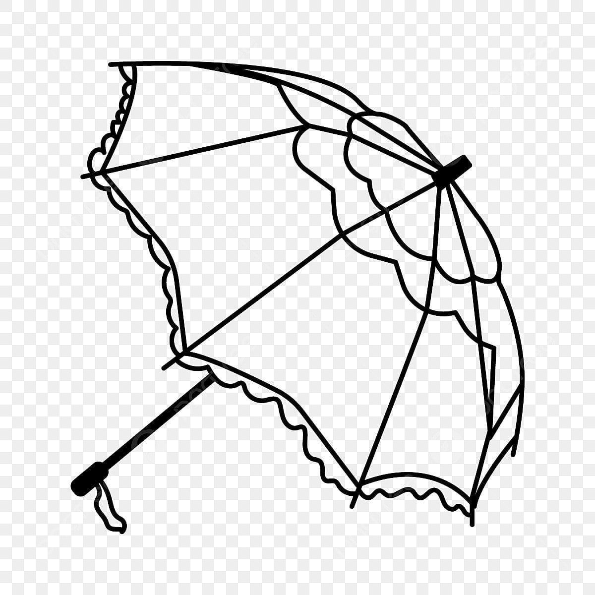 Geometric Umbrella Template