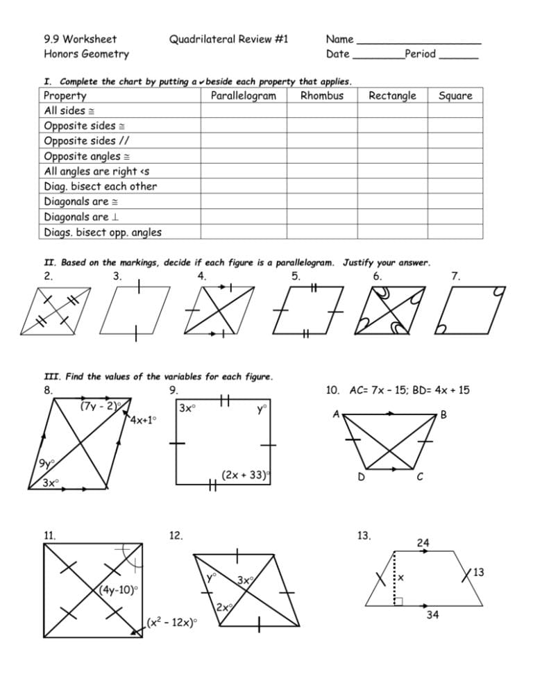 Geometry Review