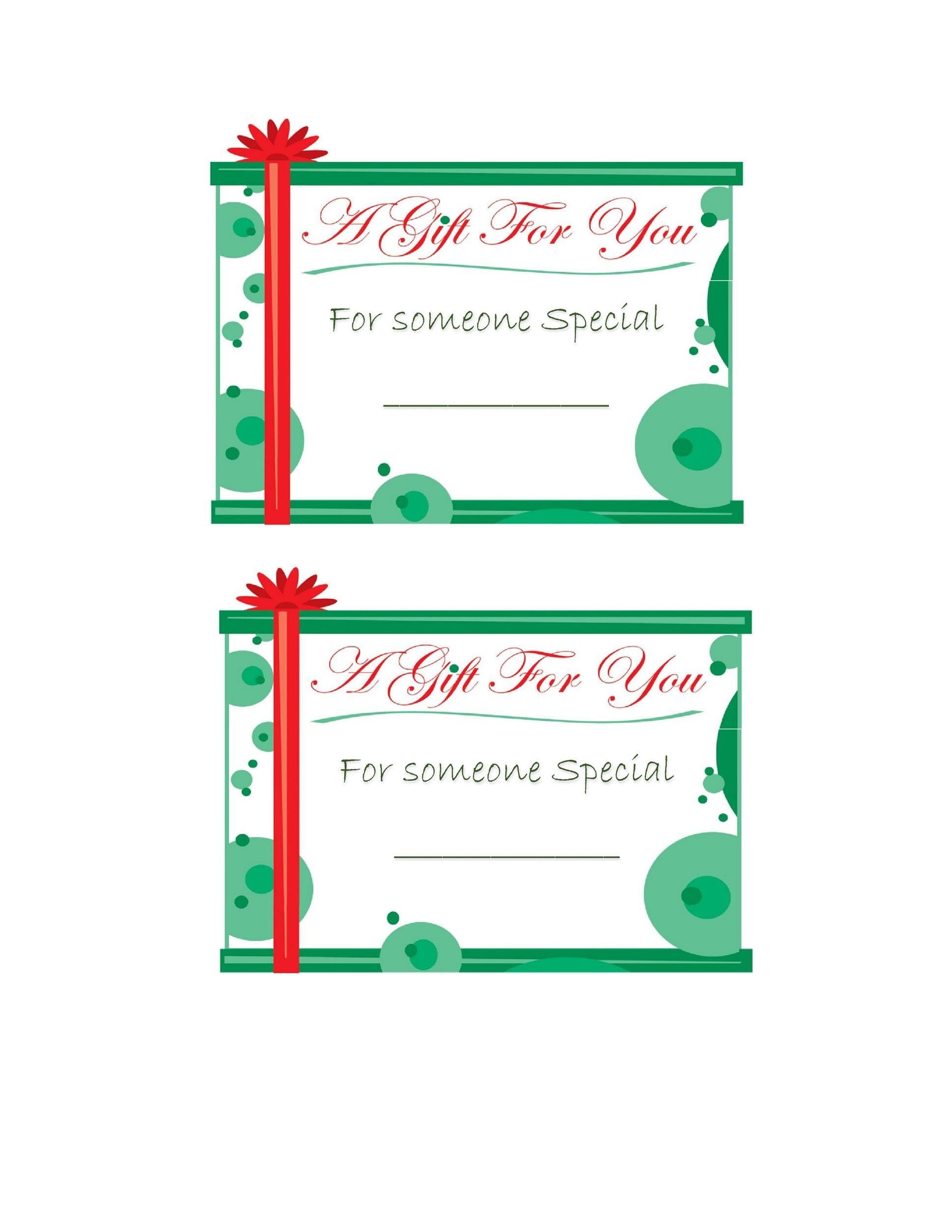 Gift Tag Templates