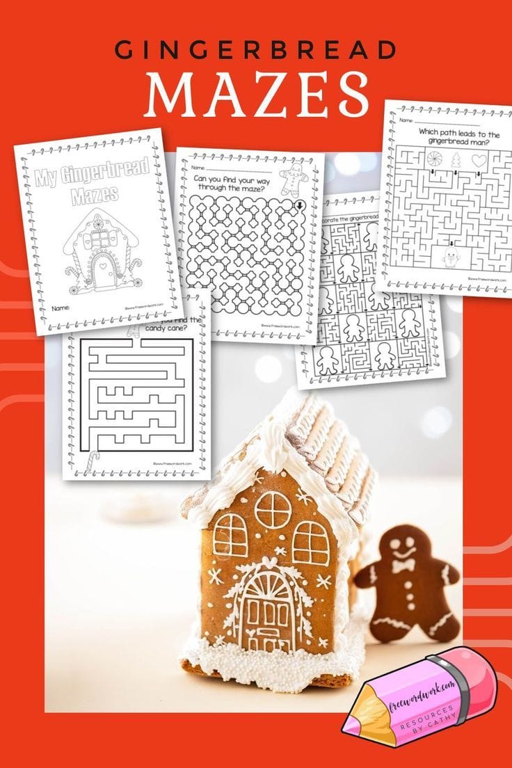 Gingerbread House Maze