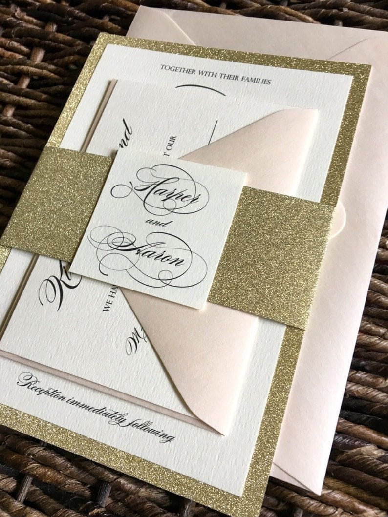 Glitter Stationery