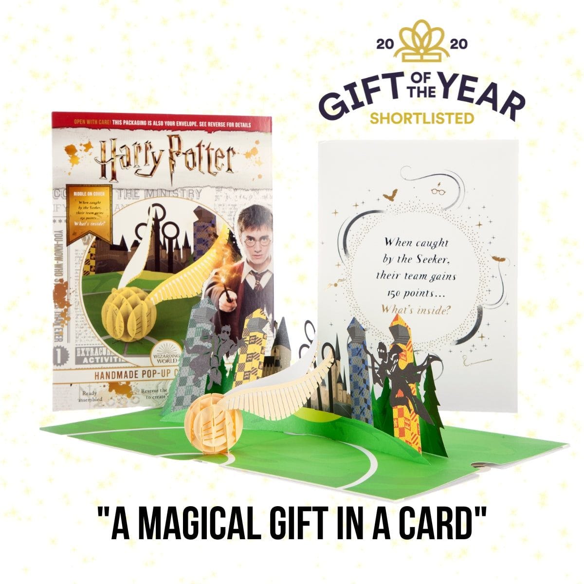 Golden Snitch Birthday Card