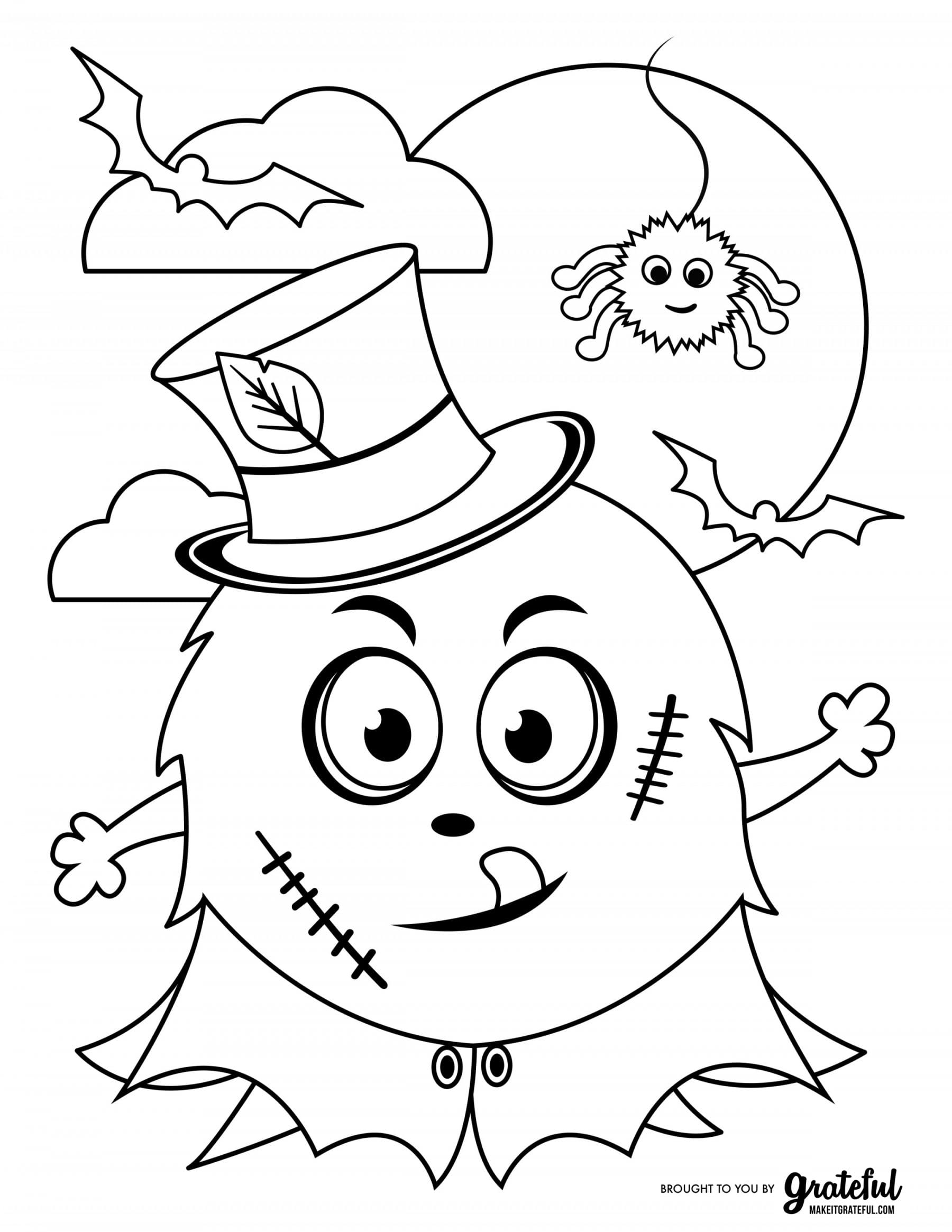 Halloween Coloring Book