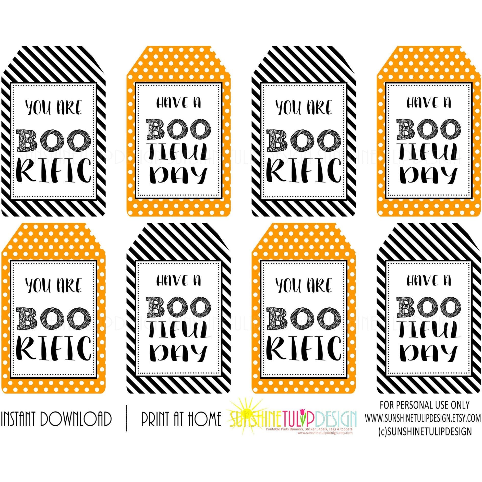 Free Printable Halloween Gift Tags Ideas