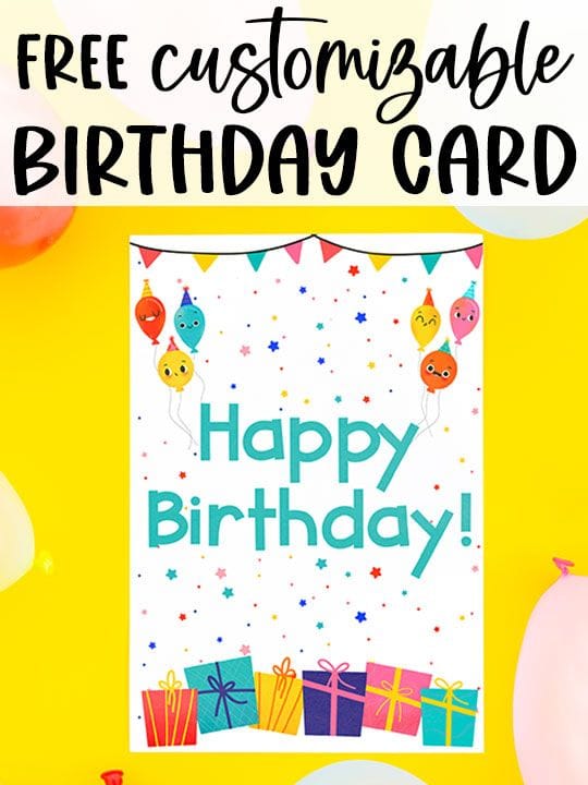 Happy Birthday Printable Pdf Free Download Templates