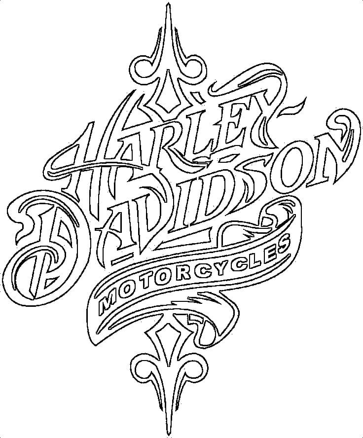 Harley Davidson Stencil Designs