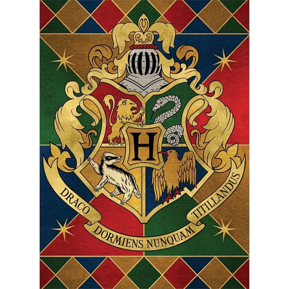 Hogwarts House Crest Birthday Card