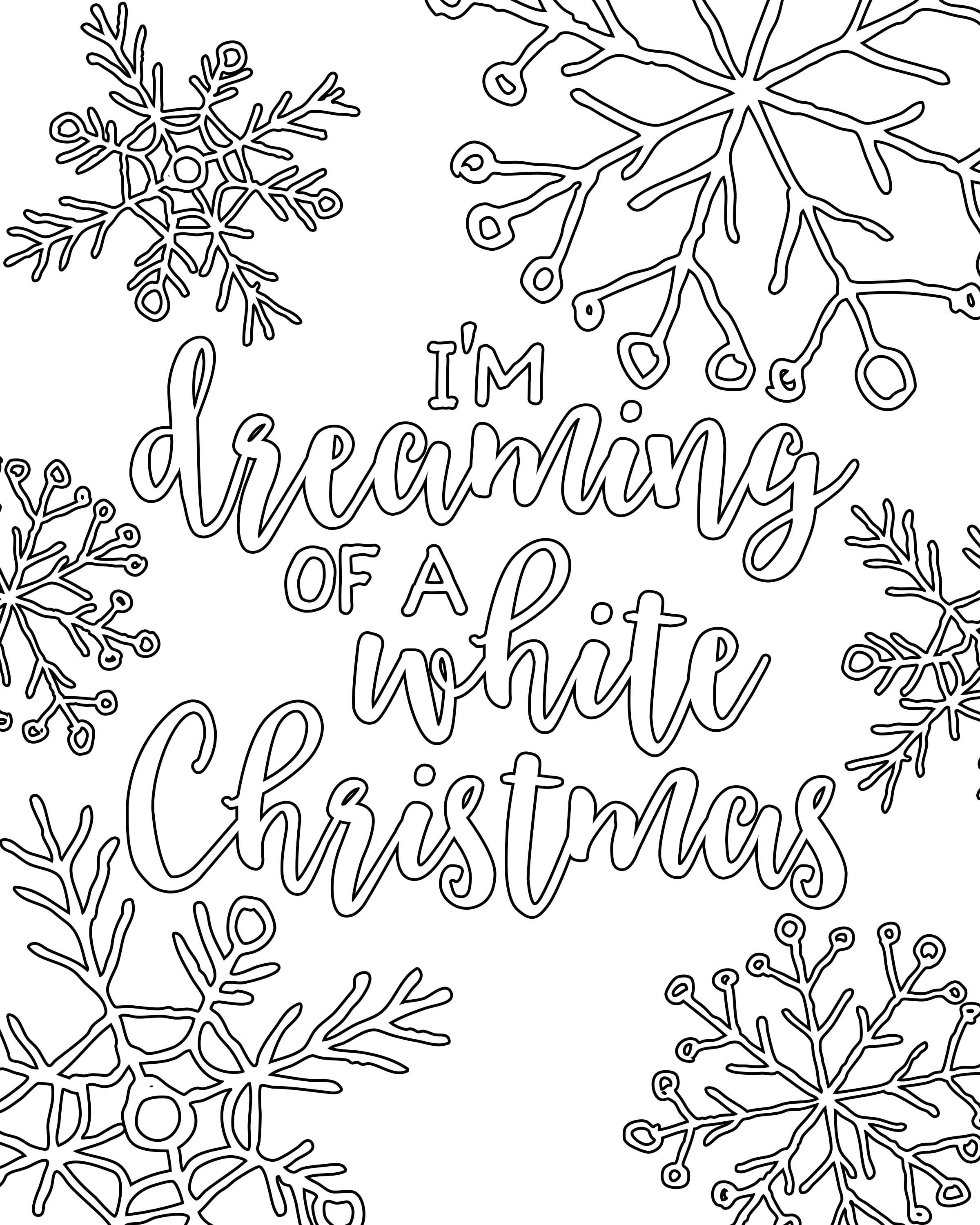 Holiday Coloring Pages