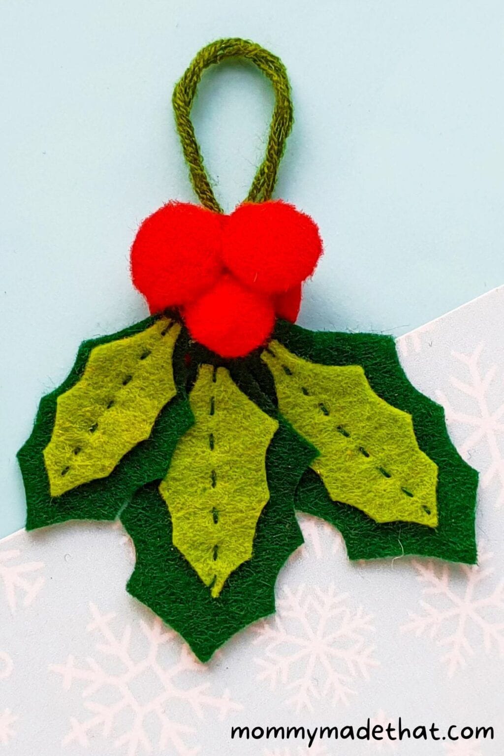 Holly Berry Ornament