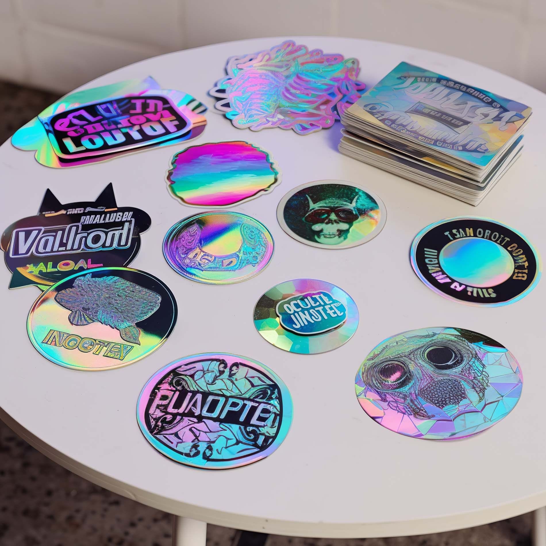 Holographic Stickers and Labels