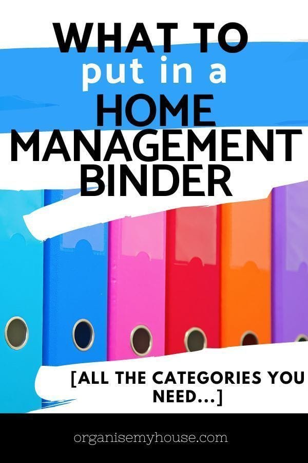 Benefits of a Household Binder