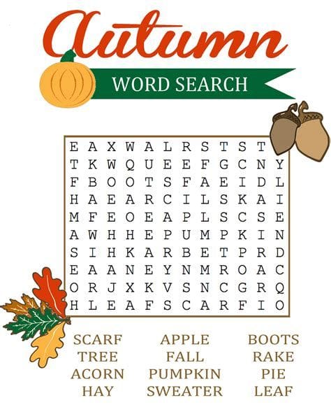 How to Use Our Word Search Printables