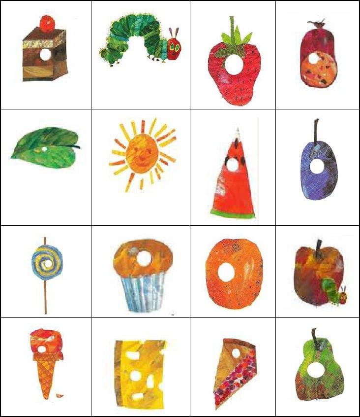 Hungry Caterpillar Food Printables Pdf For Kids