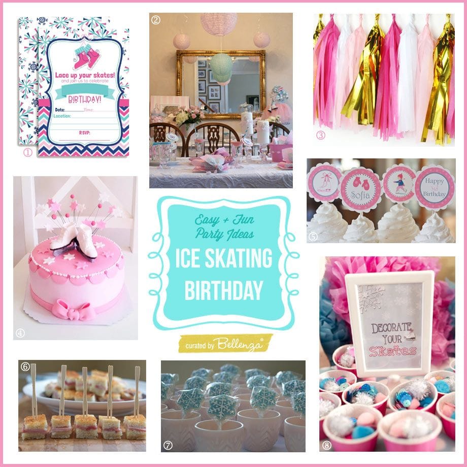 Ice Skating Birthday Party Ideas