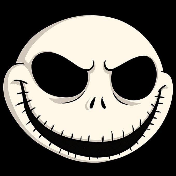 Jack Skellington Face with a Twist