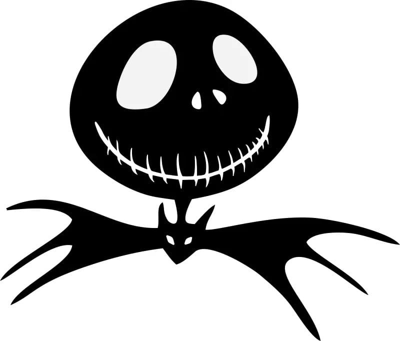 Jack Skellington Silhouette