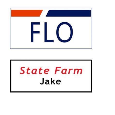 Jake from State Farm Name Tag Printable Template