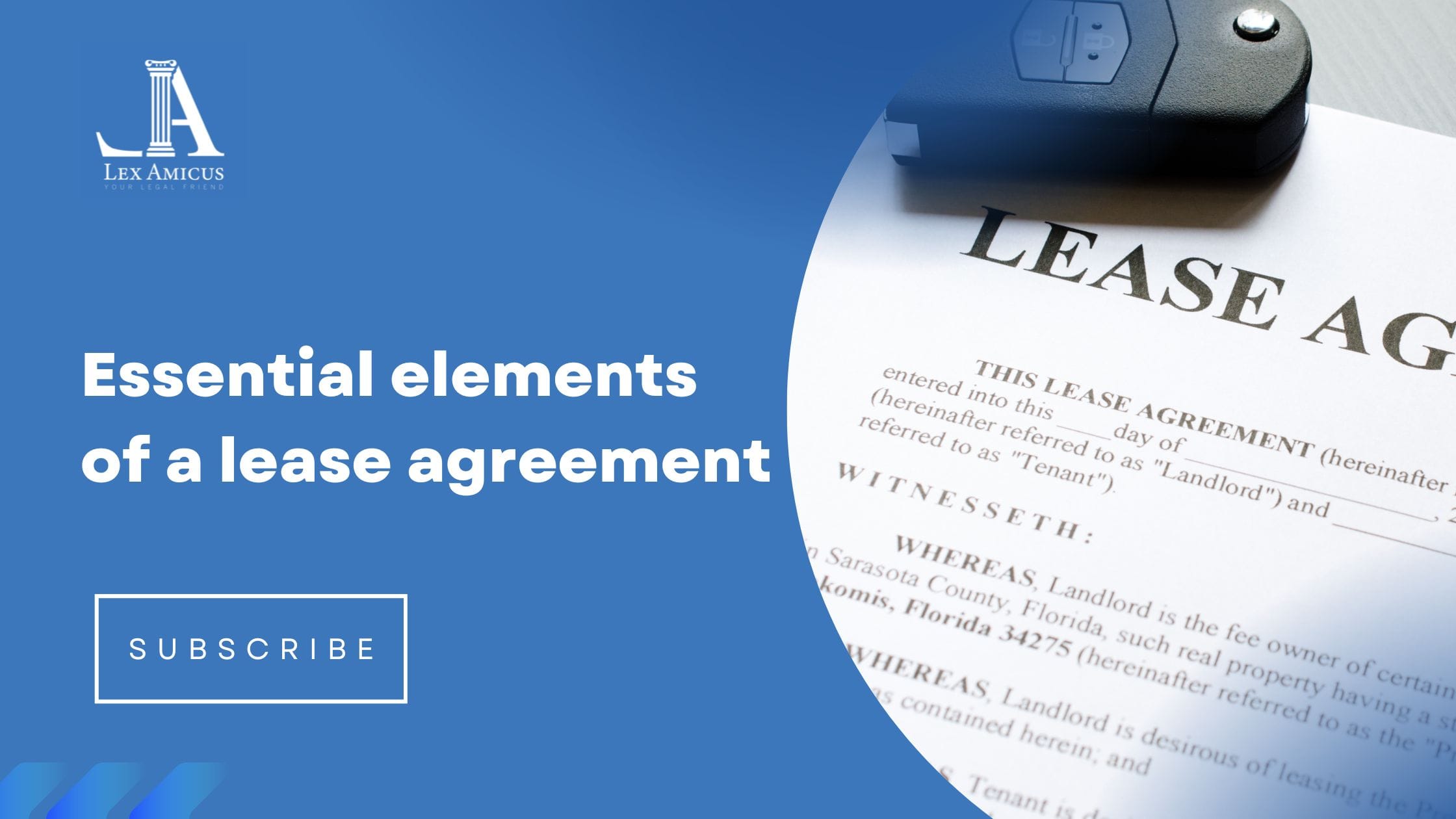 Key Elements of a Lease Agreement