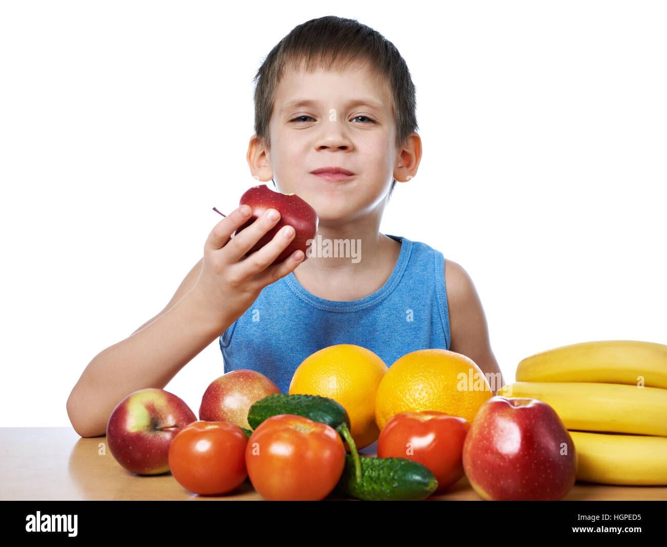 Kids Eating Fruits