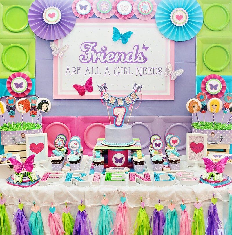 Lego Friends Birthday Party Invitations