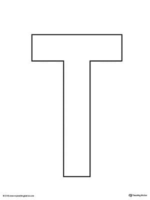 Letter T Printables