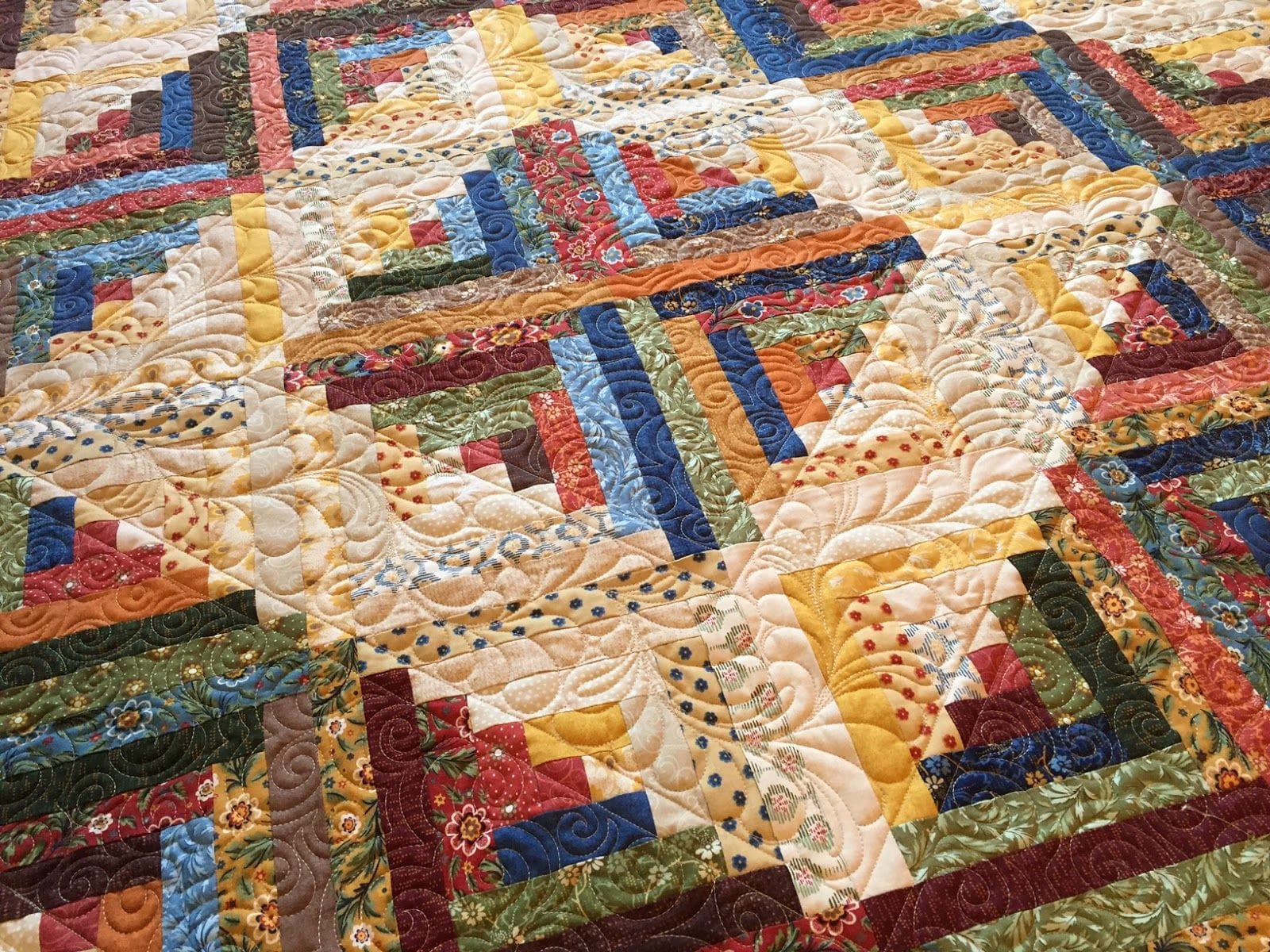 Log Cabin Quilt