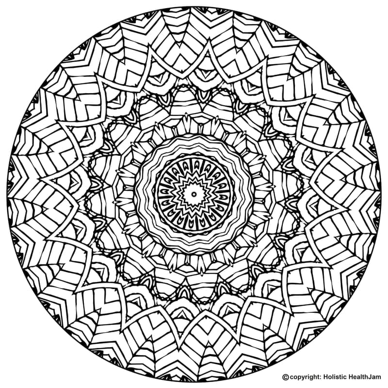 Mandala Coloring Book