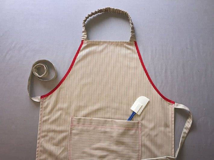 Materials Needed for DIY Apron Project