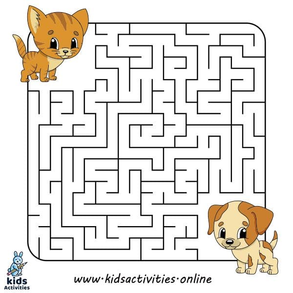 Maze Puzzles for Kids