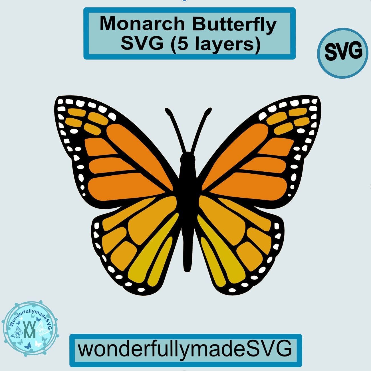 Monarch Butterfly Template