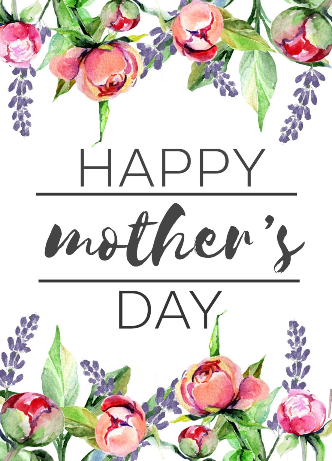 Mother's Day Card Printables