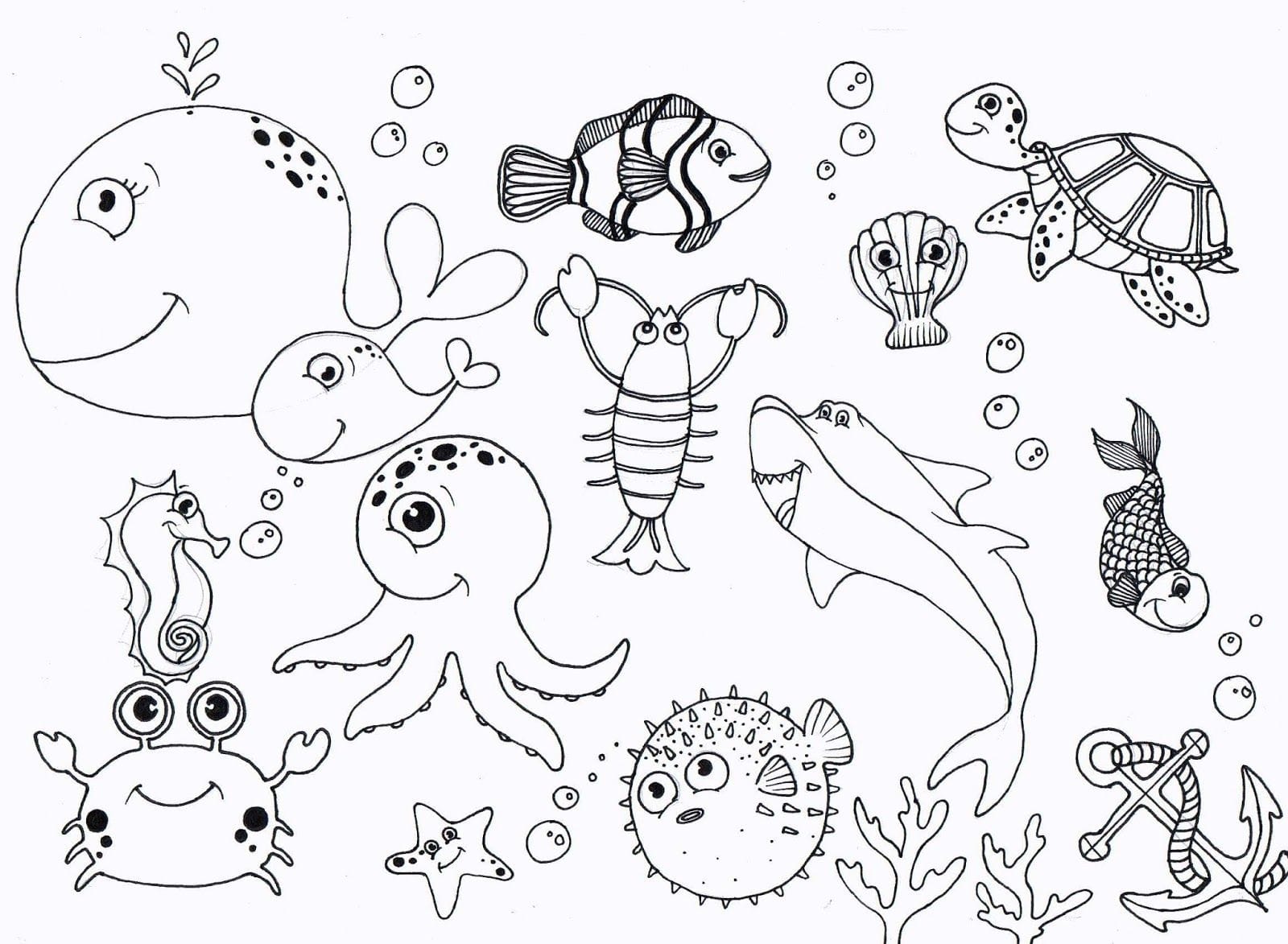 Benefits of Ocean Coloring Pages