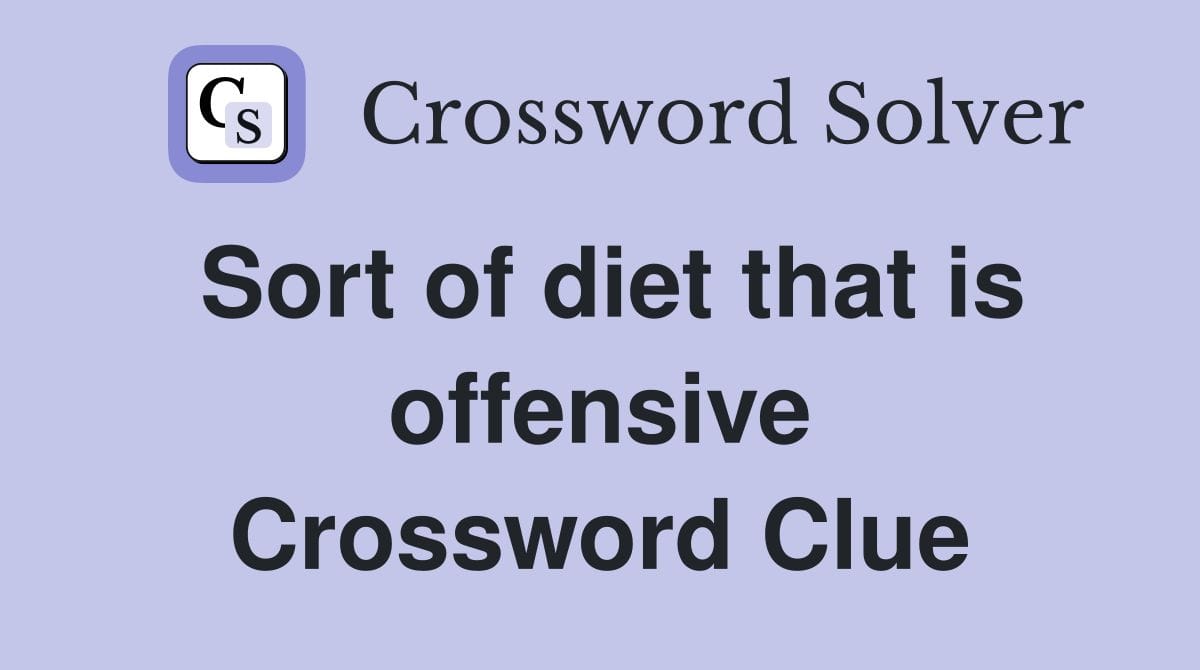 Offensive Crossword Puzzles