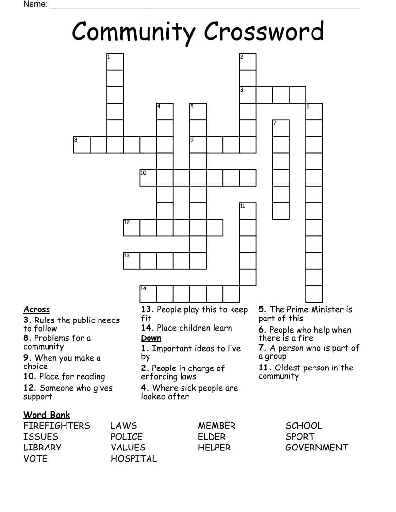 Join Online Crossword Puzzle Communities