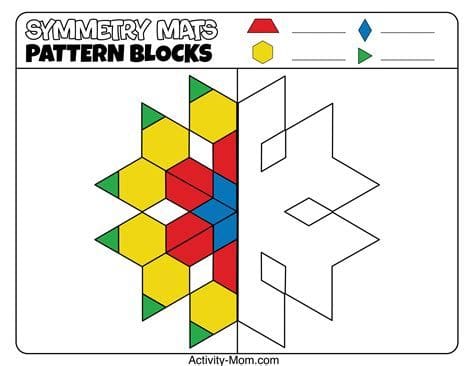 Pattern Block Printables