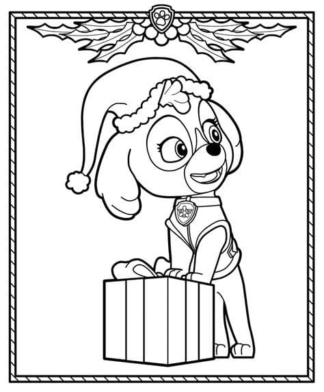 Paw Patrol Christmas Activity Sheets for Kids