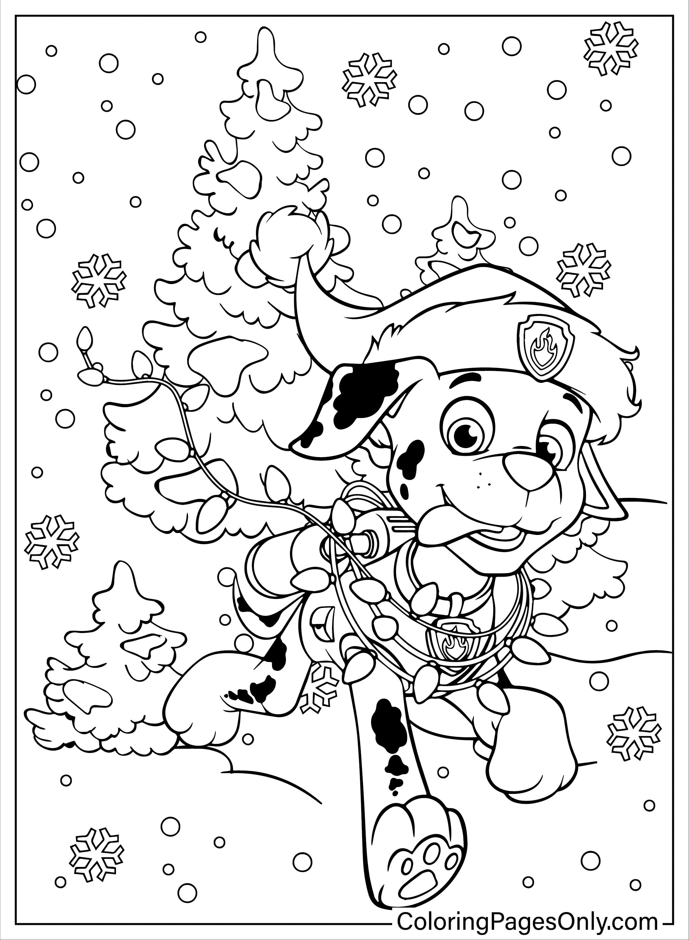 Paw Patrol Christmas Printable Fun For Kids