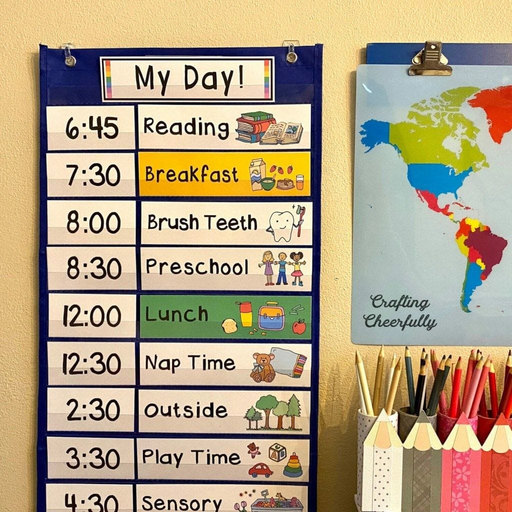 Picture Chart Schedule