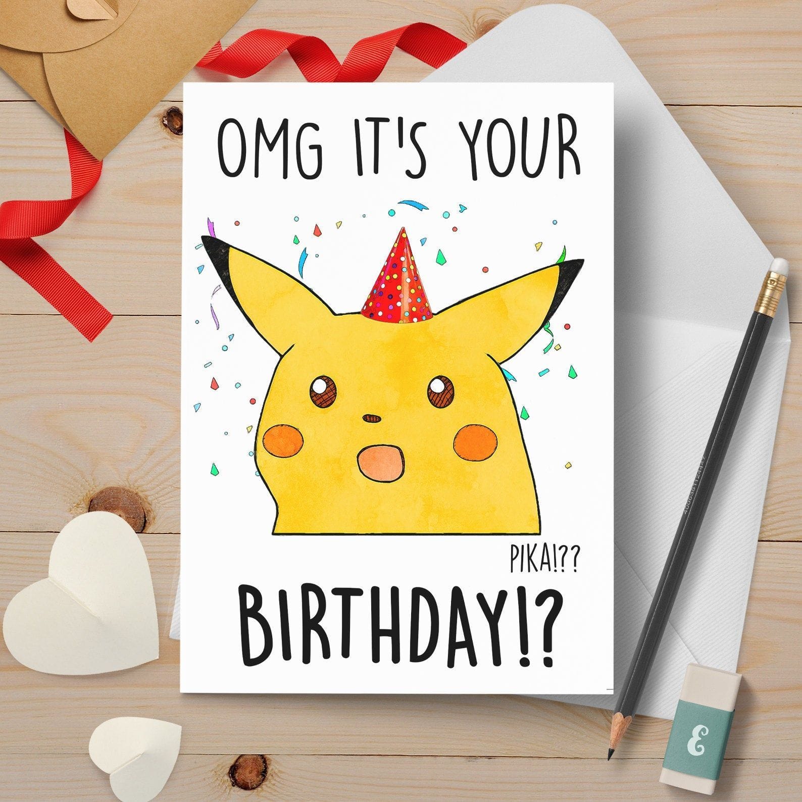 Pikachu Birthday Card Tips