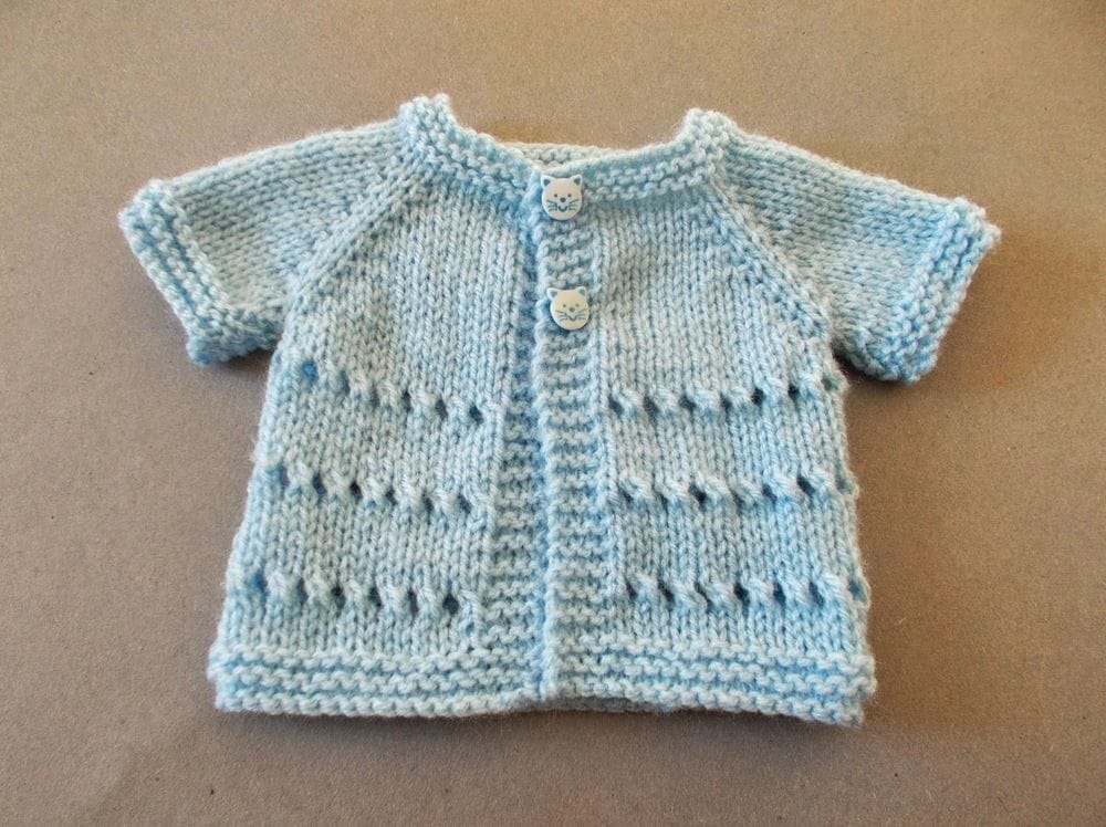 Premature Baby Cardigan