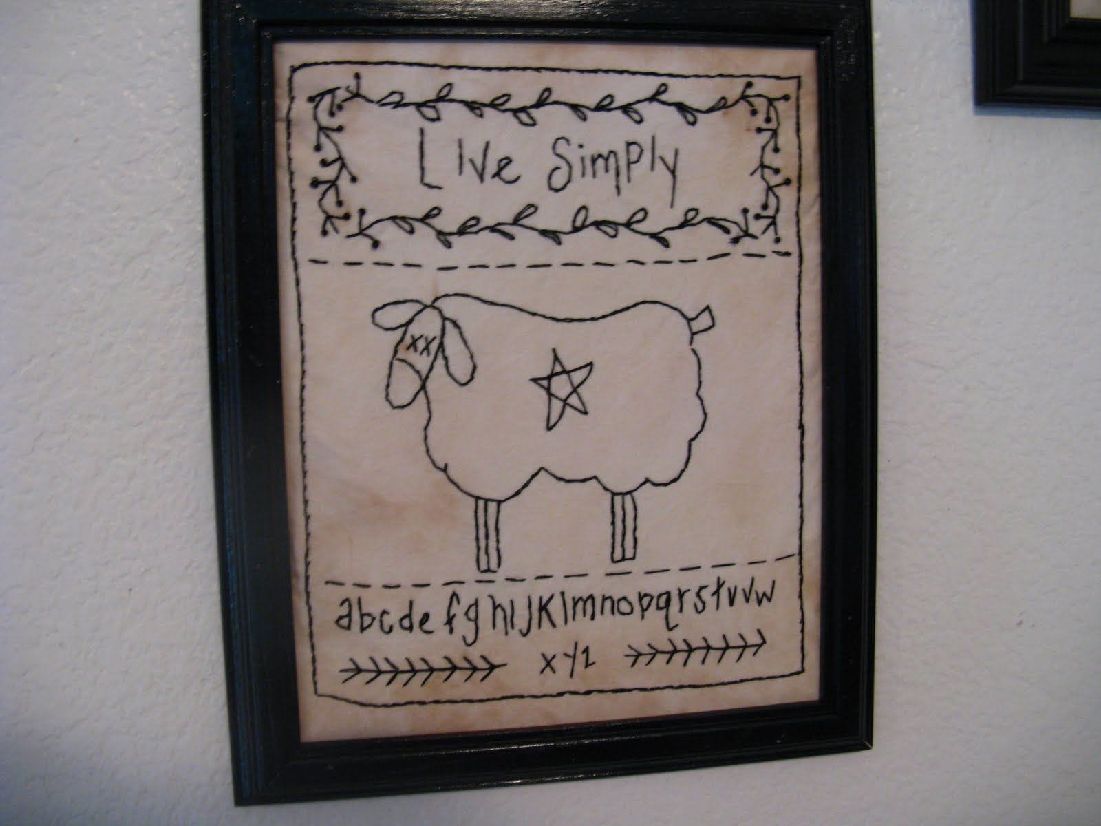 Primitive Embroidery Patterns